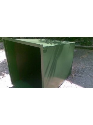 Контейнер для мусора метталический 0,75 м/куб..