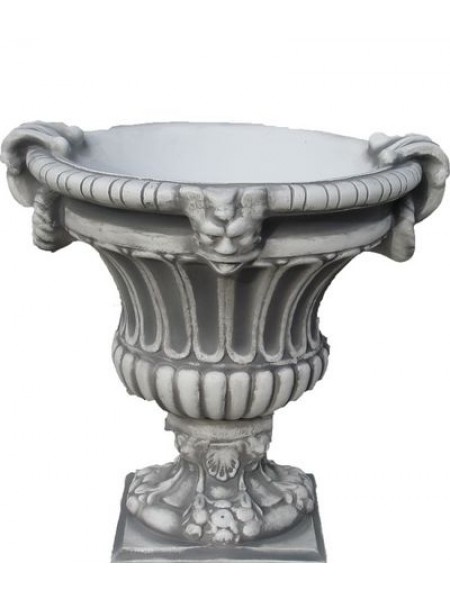 Бетонная ваза Кубок с кольцами, большая (1.59).