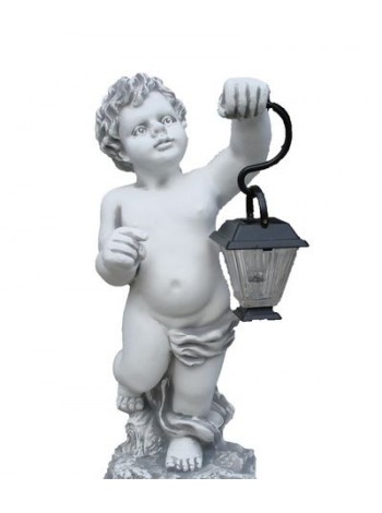 Скульптура Мальчик с фонариком (1.04).