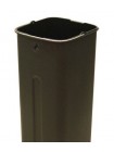Сенсорное мусорное ведро EKO, ваниль, премиум-класс, 21 литр (EK9288P-21L-CR).
