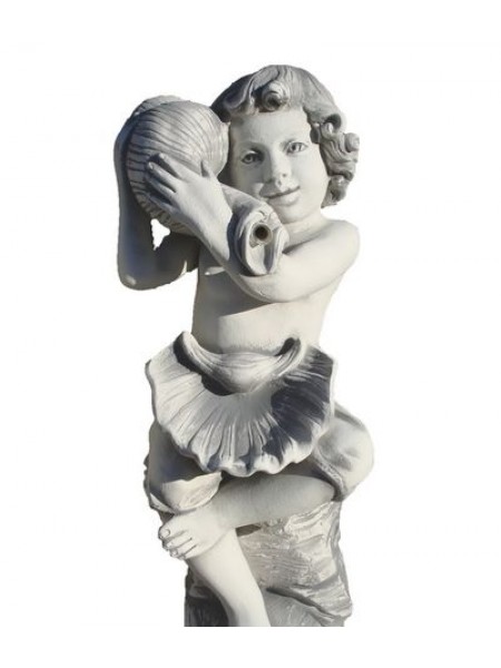 Фигурка для фонтана Мальчик с ракушкой (59.1).